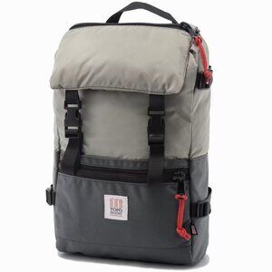 TOPO Designs Rover Pack Backpack Charcoal Silver Grey 1000d Cordura Colorado USA
